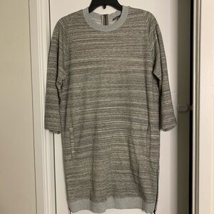 W504 Vince melange women ribbed knit dress size small